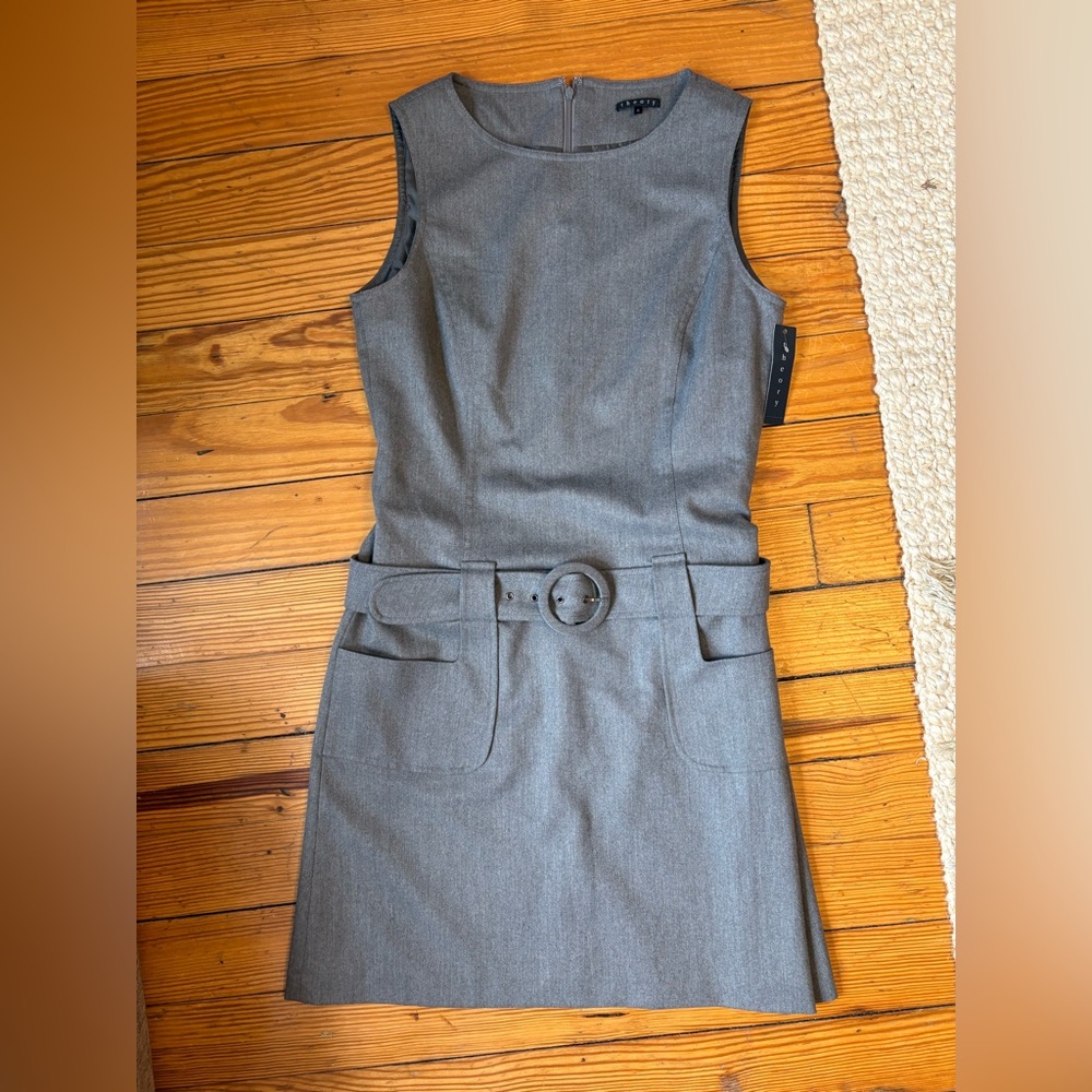 NWT Theory Belted Lined Siren Dress